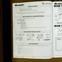 36'' x 80'' Storm Door with Screen