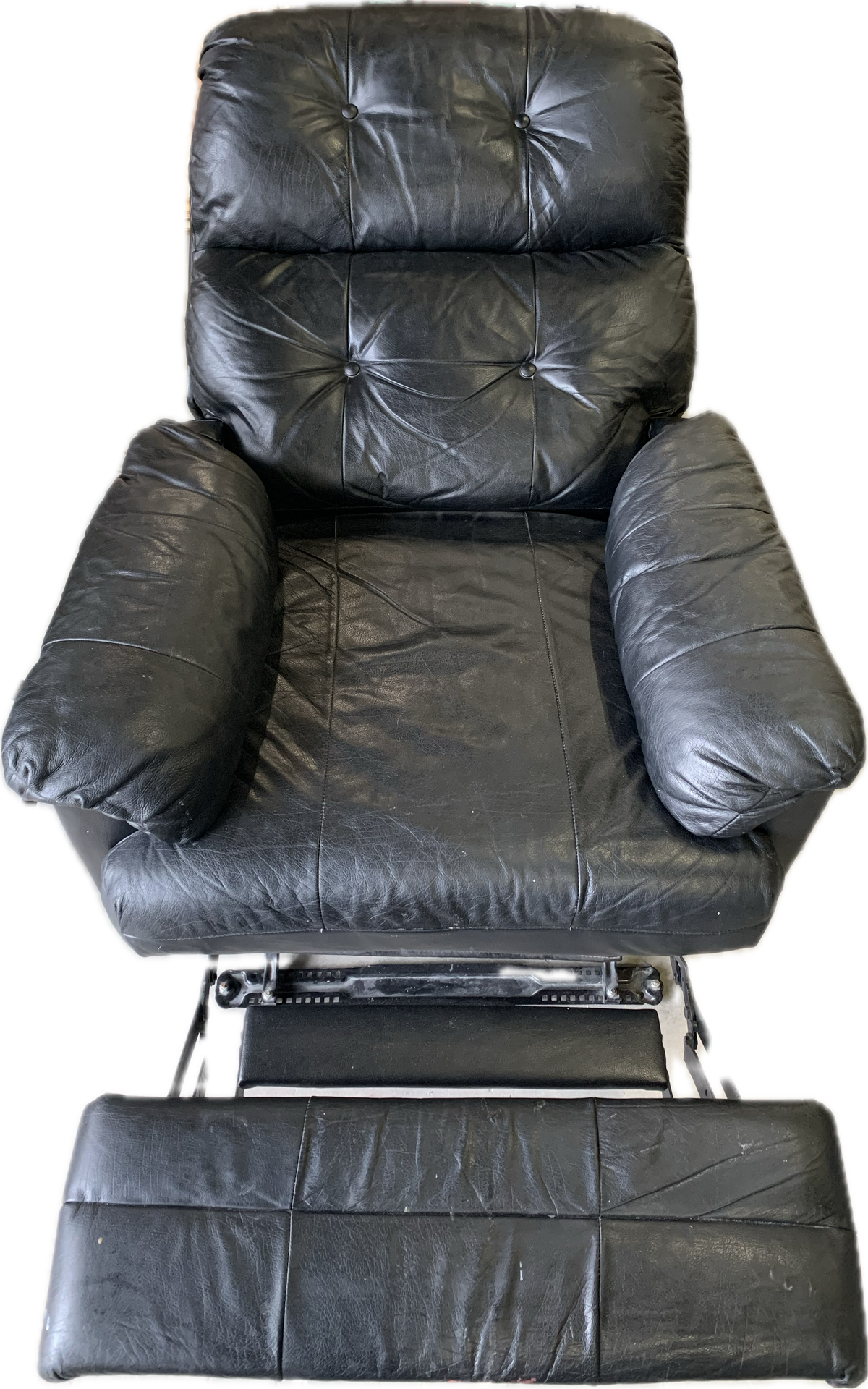 Black Leather Recliner