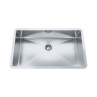 Franke Techna Single-Bowl Undermount Sink in Stainless Steel, 30.7x17.7-Inch – TCX110-29