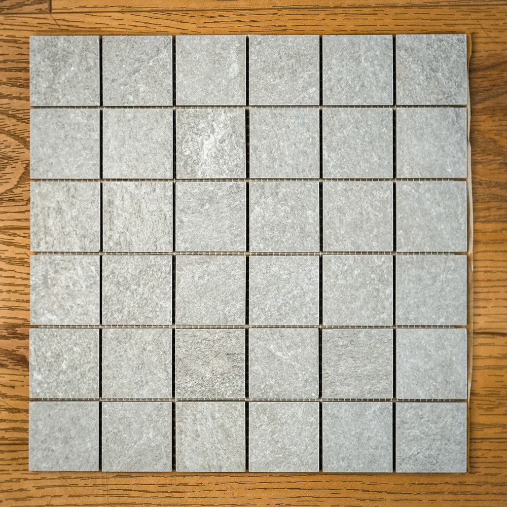 11.75x11.75-Inch Greige Mosaic Tile – 12 pcs box covering 12 sq ft