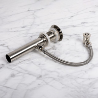 Chrome Pop-up Glass Drain & Overflow for Bathroom Sink – TY-5632C-1