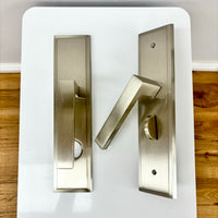 Tampa-Entry-Lockset-with-Rectangular-Escutcheon-Satin-Nickel-bathroom-hardware-accessories-habitat-restore-gta