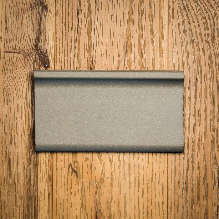 4" x 8" Quarry Puritan Gray Tile Trim – 2.7 sq. ft. (12 per box)