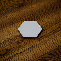 4x4.5-Inch Matte Light Grey Hex Porcelain Tile – 50 pcs box covers 6.25 sq ft