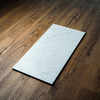 12" x 24" Eterna Carrara White Matte Tile – 15.50 sq. ft. (8 per box)