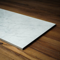 12" x 24" Eterna Carrara White Polished Tile – 15.50 sq. ft. (8 per box)