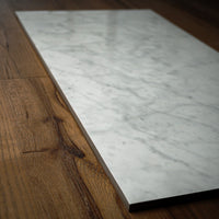 12" x 24" Eterna Carrara White Polished Tile – 15.50 sq. ft. (8 per box)