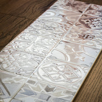 8" x 24" Tau Grisha Silver Tiles  –  11.63 sq. ft. (9 per box)