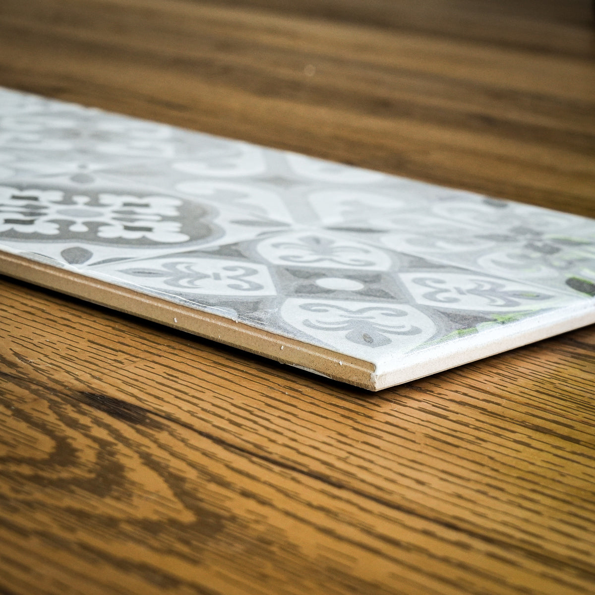 8" x 24" Tau Grisha Silver Tiles  –  11.63 sq. ft. (9 per box)