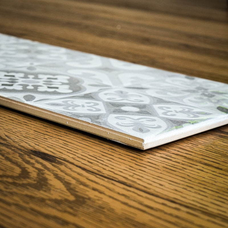 8" x 24" Tau Grisha Silver Tiles  –  11.63 sq. ft. (9 per box)
