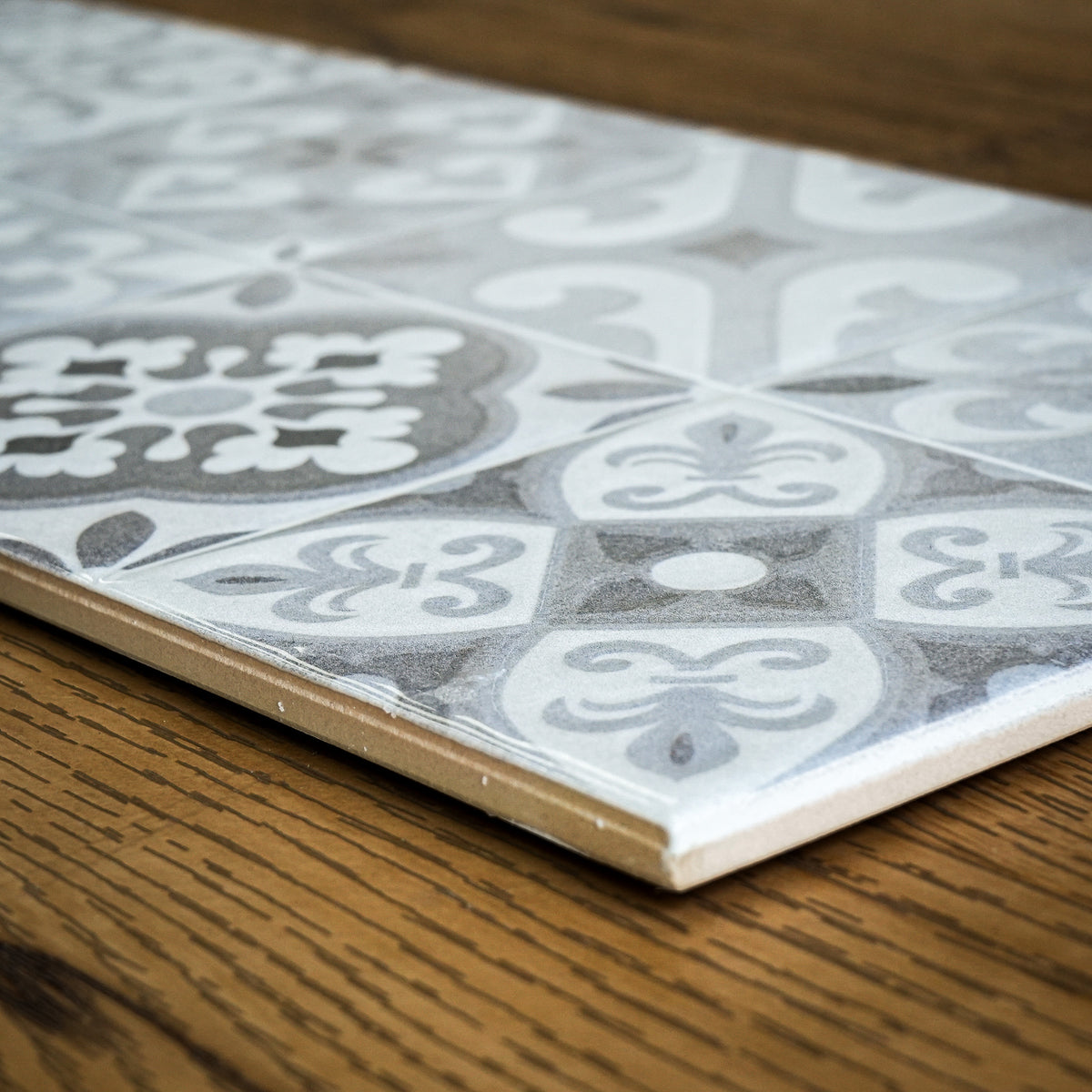 8" x 24" Tau Grisha Silver Tiles  –  11.63 sq. ft. (9 per box)
