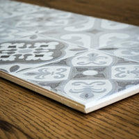 8" x 24" Tau Grisha Silver Tiles  –  11.63 sq. ft. (9 per box)