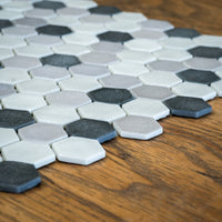 12" x 12" Onix Stoneblend Smoke Malla Mosaic Tiles – 5.63 sq. ft. (6 per box)