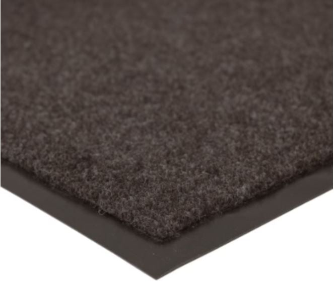 STEPGUARD PRO Toledo Brown 4ft x 6ft Commercial Duty Vinyl Backed Mat