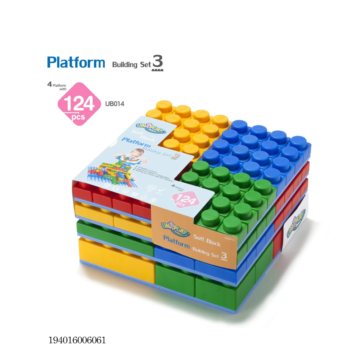 UniPlay Soft Block Platform Building Set