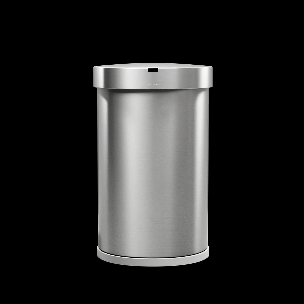 45L Semi-Round Sensor Can Brushed