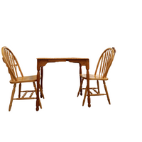 Light Colored Wooden Dining Set