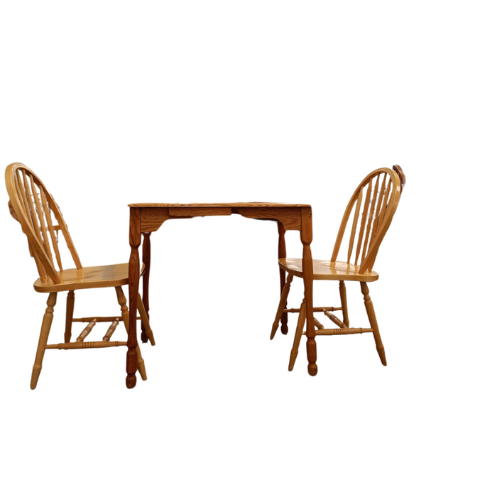 Light Colored Wooden Dining Set