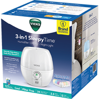 Vicks 3-in-1 sleepy time Humidifier VUL500CV1