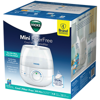 Vicks mini filterfree cool Mist Humidifier VUL525CV1 / VUL525C