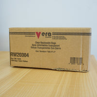 Vera Clear Reclosable Bags 3"x 4" - 1000 Bags/Box RW20304