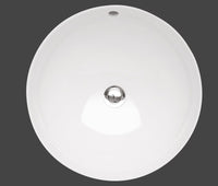 VILLEROY & BOCH Round White Undermount Sink
