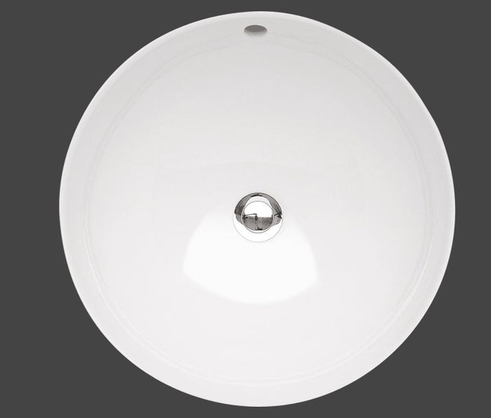 VILLEROY & BOCH Round White Undermount Sink
