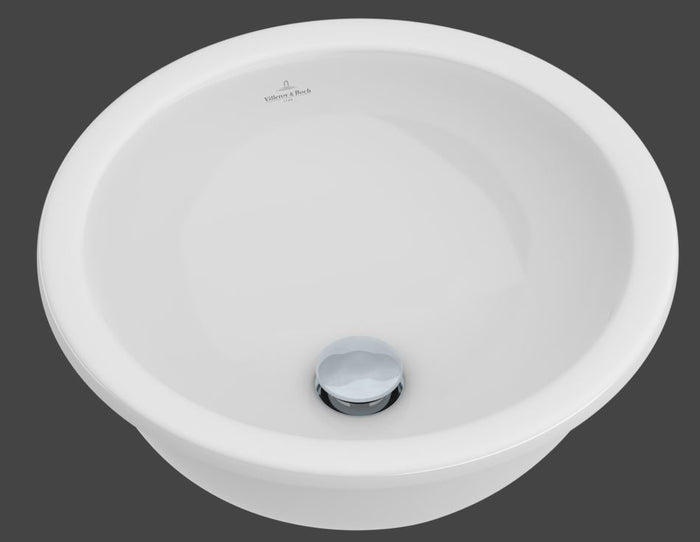 VILLEROY & BOCH Round White Undermount Sink