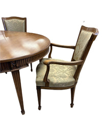 Vintage 3 Leaf Extensions Dining Table