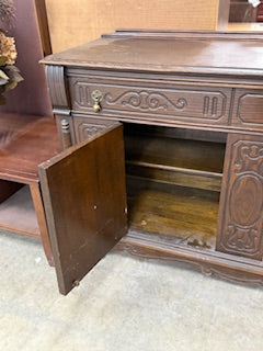 Vintage Solid Wood Sideboard