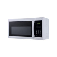 Vissani 1.7 cu. ft. Over the Range White Convertible Microwave Oven with 10 Cooking Levels