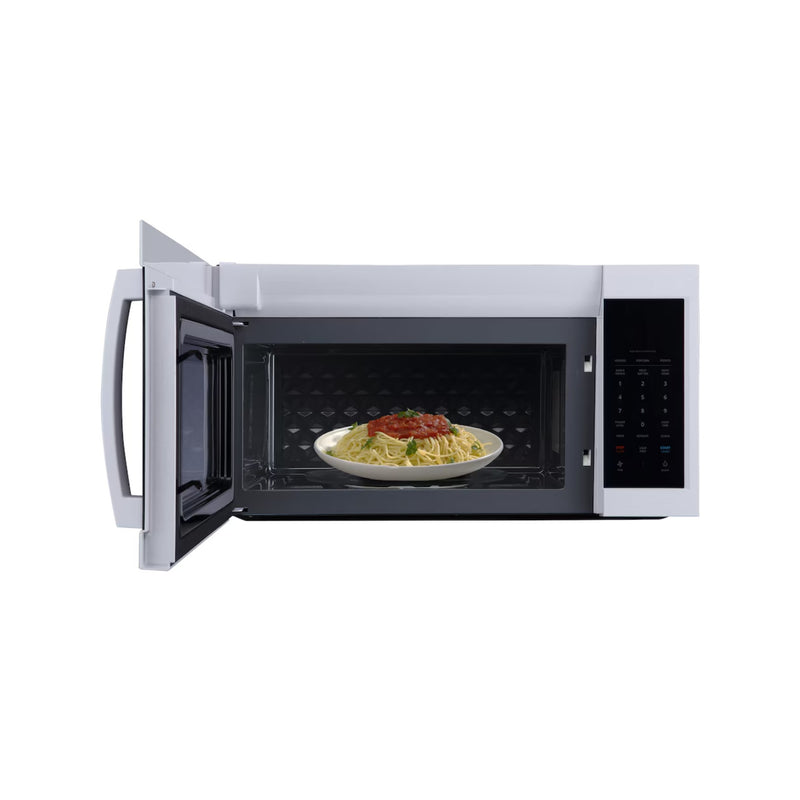 Vissani 1.7 cu. ft. Over the Range White Convertible Microwave Oven with 10 Cooking Levels