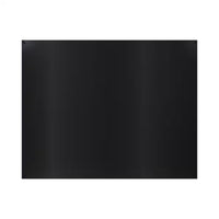 Vissani 24x30 inches Pre-Drilled Steel Backsplash Wall Shield in Black (1-pack)