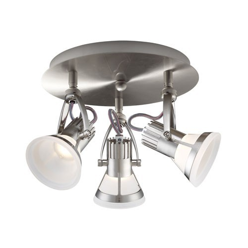 Vortex 3-Light 18W LED Semi-Flush Ceiling Fixture, 32753-011