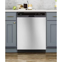 24-Inch Whirlpool Heavy-Duty Dishwasher, 1-Hour Wash Cycle - WDF330PAHS4