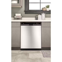 24-Inch Whirlpool Heavy-Duty Dishwasher, 1-Hour Wash Cycle - WDF330PAHS4