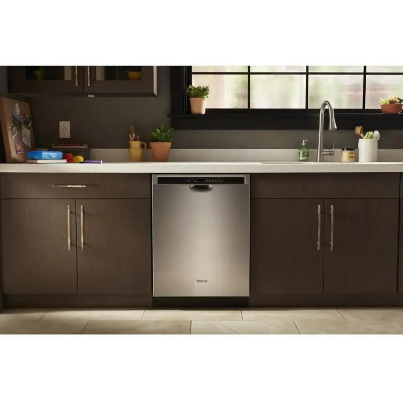 24-Inch Whirlpool Built-In Dishwasher, SS - WDF560SAFM2