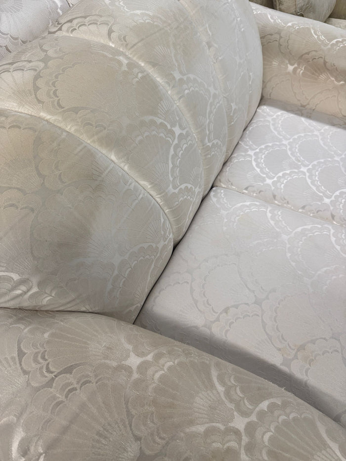69"W Off-white 2-Seater Sofa