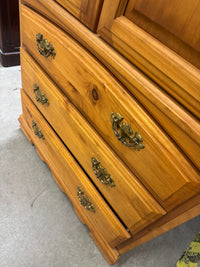 33.5'W Wooden Armoire