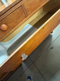 47"W 6-Drawer Wooden Dresser