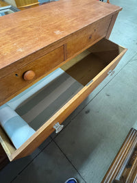 47"W 6-Drawer Wooden Dresser