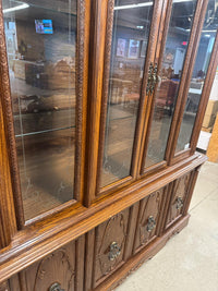 65"W 2-Piece Vintage Buffet/Hutch