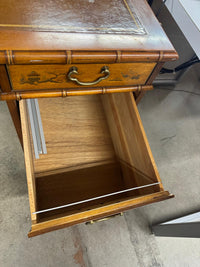 55"W Wooden Desk With 5-Drawers