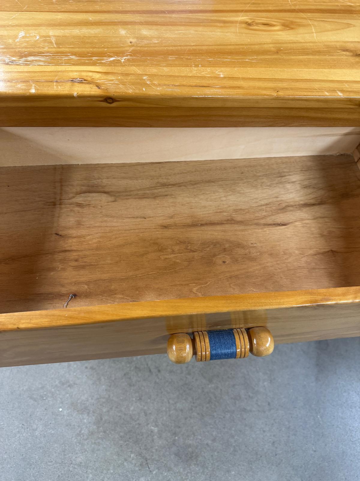 31"W 4-Drawer Wooden Dresser