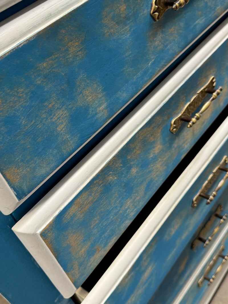 34"W Tall Boy Dresser