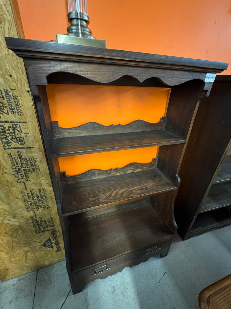 32"W Wooden Bookshelf