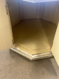 26" x 26" Coffee Table Marble On Top