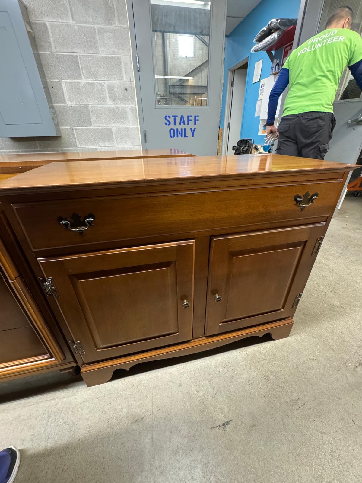 40"W Wooden Dresser