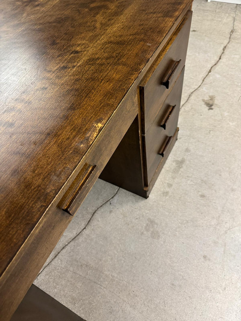 55"W Wooden Office Desk