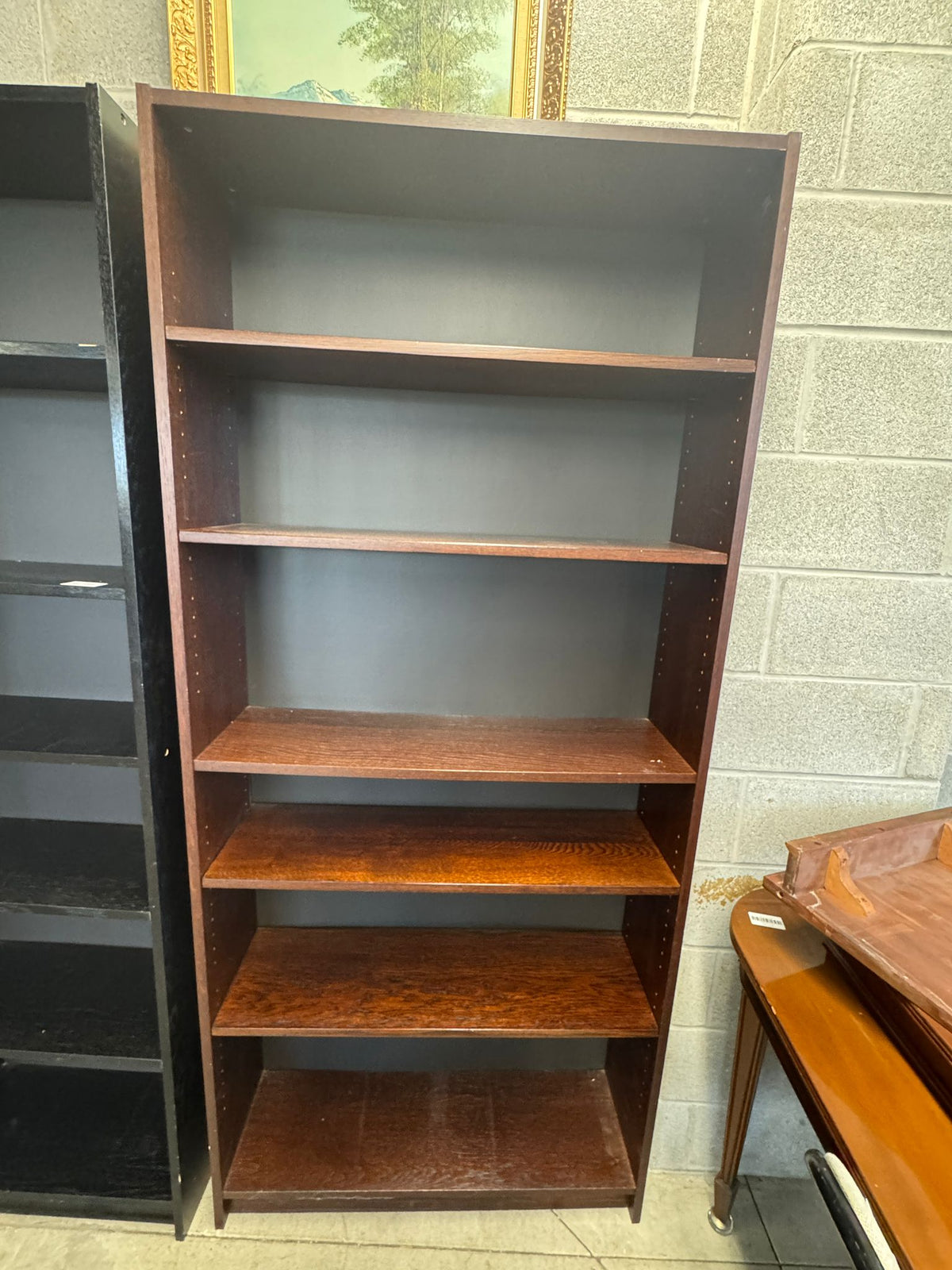 35.5"W Wooden Book Shelf